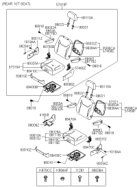 0K53E88180GE-GARNISH ASSY-FRT LH