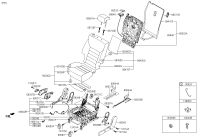 89330C5010WK-LEVER ASSY-SEAT BACK FOLDING