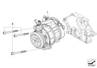 64526956715-COMPRESSOR-A/C-BMW E90/ E87