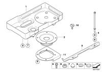 51717188481-Holder assy-battery