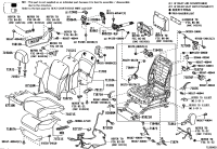 7150160720-PAD, FRONT SEAT CUSHION, RH(FOR SEPARATE TYPE)