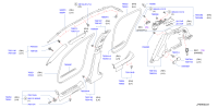 281741CA0A-GRILLE-REAR SPEAKER,RH