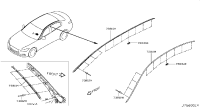 738544GA0A-MOUL ROOF DRIP