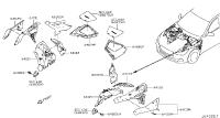 641214GA0A-HOUSING ASSY-FRONT STRUT,LH