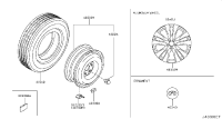 D0C001MM1A-WHEEL-ROAD AL