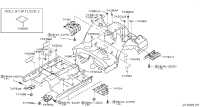74763EG00A-INSULATOR-HEAT,REAR FLOOR