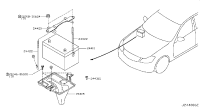 64866EH100-BRACKET-BATTERY