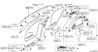 769111CA0A-GARNISH ASSY-FRONT PILLAR,RH