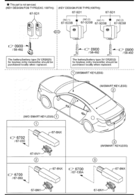 GHY1675DY-TRANSMITTER,KEYLESS