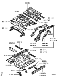 5253B599-CROSSMEMBER,RR FLOOR