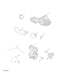 10755281-LATCH COMP,BACK DOOR