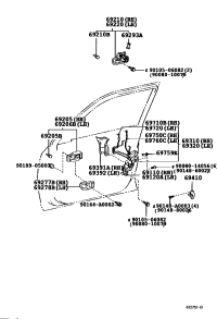 6911006010-ACTUATOR ASSY, FRONT DOOR LOCK, RH