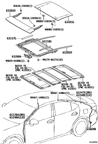 6320133200-PANEL SUB-ASSY, SLIDE ROOF
