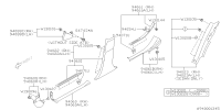 94060AJ170VH-COVER SILL SD FR LH