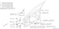 60079FJ000-HINGE ASSY DR F FA