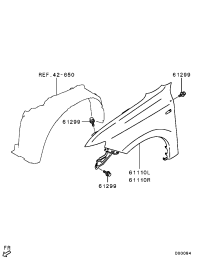 5220J881-OVERFENDER,FR LH