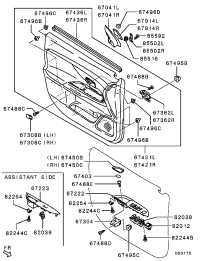 8608A242-SWITCH,F/DR WDO ASST SI