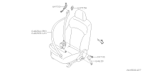 64622SG050VH-BELT ASSY F OUT EPL