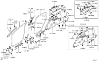 7656A364XA-COVER,2ND SEAT ANCHOR
