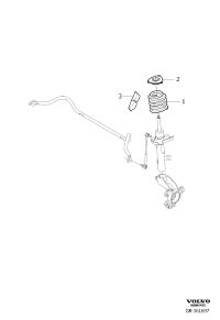 30666203-FRONT SPRING