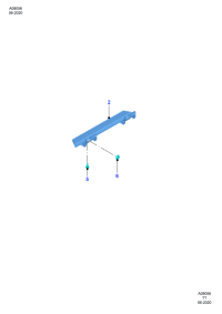 W709055S442-BOLTRR SUSP STABILIZER