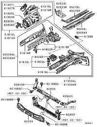 5256A344-PANEL,HEADLAMP SUPPORT,UPR