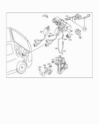 0007430372-HDL ASSY-ROOF ASSIST FR,LH