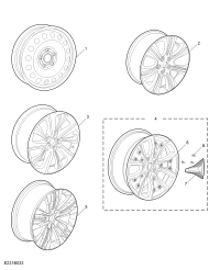 10510525-WHEEL ALUMINUM