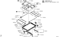 5855A084-MOTOR,SUNROOF DRIVE