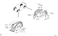 5370C097-SHIELD,RR WHEELHOUSE,LH