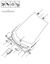 5022005500-GLASS WINDSHIELD