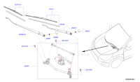 288002GD0A-DRIVE ASSY-WINDSHIELD WIPER