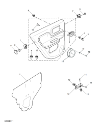 10040034ASA-HANDLE L- NH167L