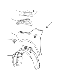 68070518AA-(F)LAMP SIDE MARKER