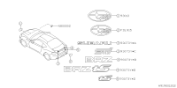 93079CA020-LETTER MK R SBR