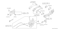 61160FJ000TQ-HANDLE OUT DR