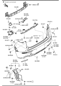 DHB650221AA-BAR, REAR BUMPER