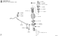 4060A647-STRUT,FR SUSP,LH