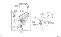 5736A571-W/STRIP,RR DOOR BELT,INR L