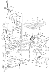1J0881204-RETAINER CLIP-REGULATOR/E32/34