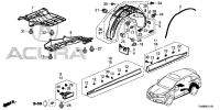 74604TX4A01-Panel assy-front floor, rh