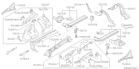 51625AG6609P-BRKT FENDER SD CPLH