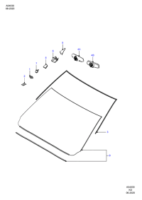 BV6T17H761AA-GASKET