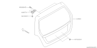 60809SA0709P-PANEL ASSY R GATE