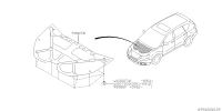 90815XA65A-INSULATOR HOOD