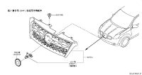 623102GJ0A-GRILLE ASSY F A