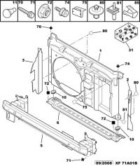 7106C0-MEMBER ASSY-ENGINE MOUNTING