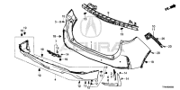 04715TRNH60ZZ-FACE,RR BUMPER