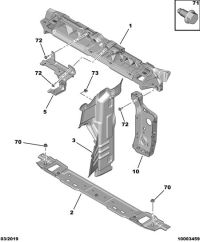 YL01223980-MEMBER ASSY-ENGINE MOUNTING