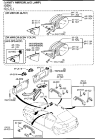 BP4K691G7-GLASS & HOLDER(L),MI